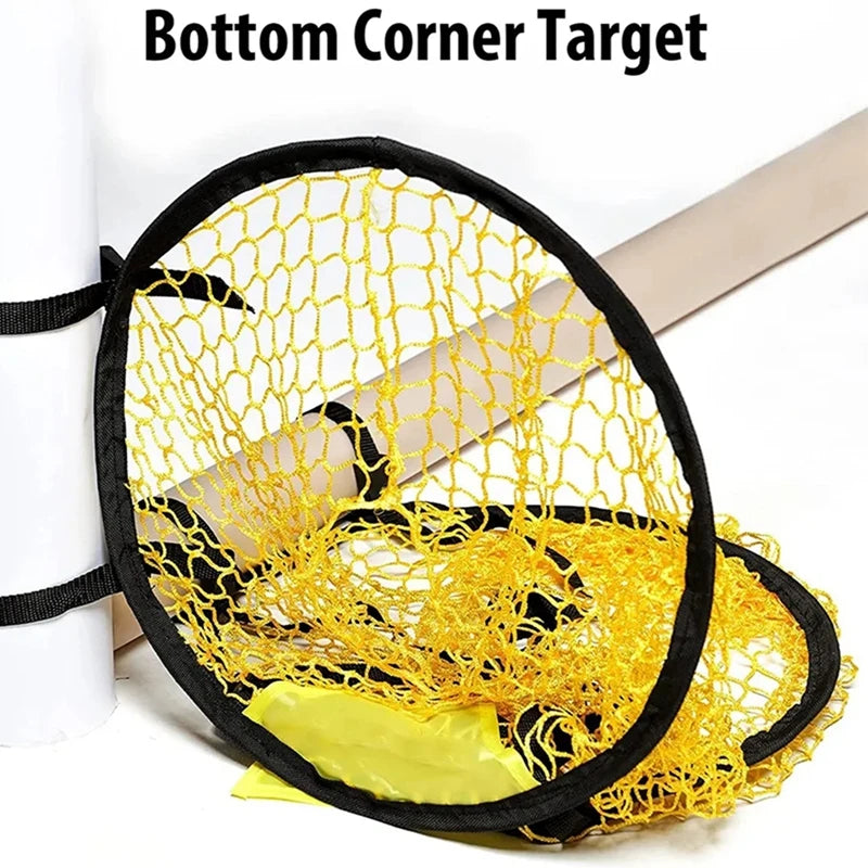 1 Pcs Youth Football Aiming Net Football Training Shooting Target Improve Hit Net Football Net Foldable Net Football Goal Net